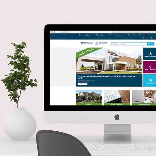 St. Vincent Sitecore Redesign