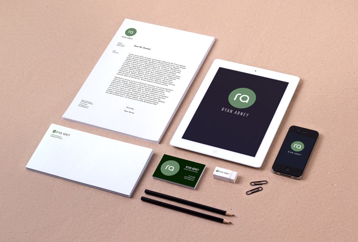RCAbney personal rebranding elements